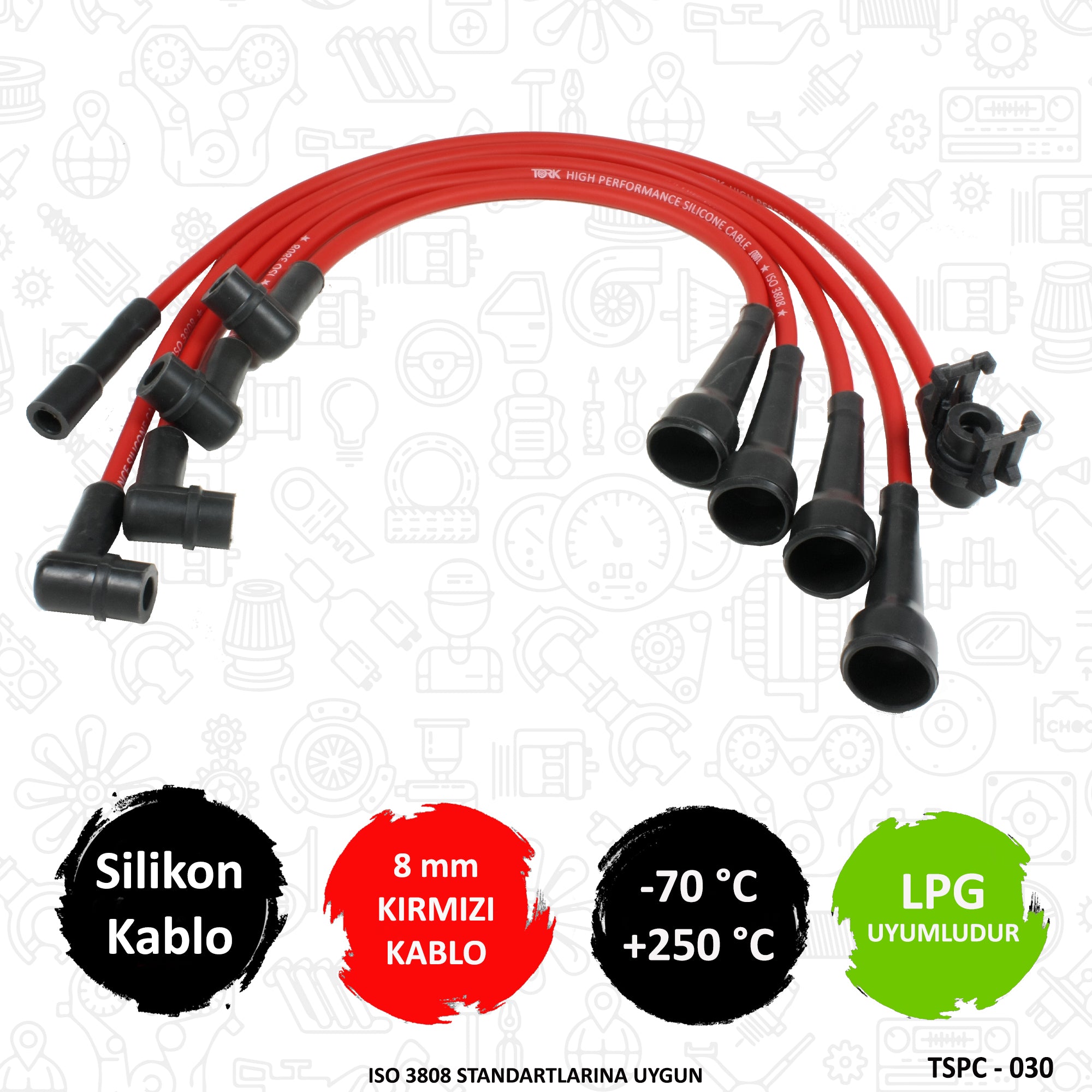 Renault: Flash, R19, R21 - 1.7 Engine Performance Spark Plug Cable