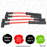 Fiat: Punto, Panda, Linea, Doblo 1.2 1.4 - Alfa Romeo: Mito 1.4 - Ford: Ka 1.2 Performance Spark Plug Cable 