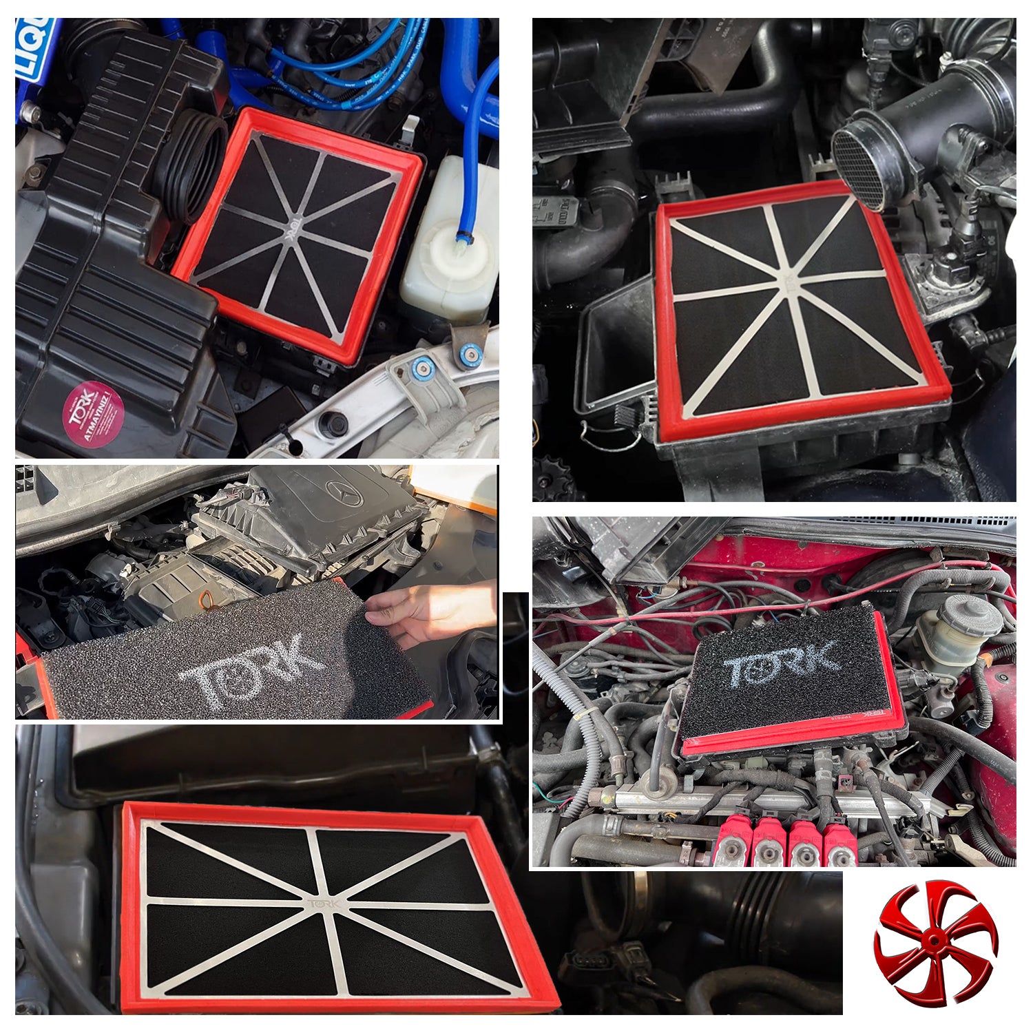 Audi: A3, Q3, TT - Seat: Leon, Toledo - VW: Golf, Passat, Jetta, Tiguan Performans Hava Filtresi