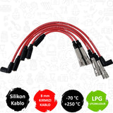 VW: Golf, Passat, Scirocco 1.6 - 1.8 / Seat: Cordaba, Toledo, Ibiza (1F, 2E, PN, RF, ALM, AEE) Performance Spark Plug Cable 